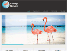 Tablet Screenshot of flamingonetwork.com
